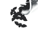 Black Bat Charms, 9x25mm