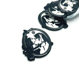 Hecate and Cat Witchy Halloween Charms