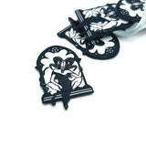 Hecate with Ram Skull Halloween Charms, 43.5x27.5mm