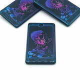 The Fool Black and Pink Tarot Card Charms, 39x22mm