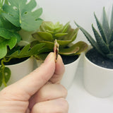 Pink Enamel Butterfly Charms, 24x16mm