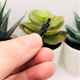 Black Devil's Pitchfork Halloween 3D Charms, 29x8mm