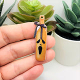 Halloween Bottle Fall / Autumn Decor Pendant, 45x13mm