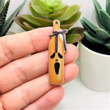 Halloween Bottle Fall / Autumn Decor Pendant, 45x13mm