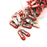 Red Ruby Slipper Wizard of Oz 3D Charms, 19x14mm