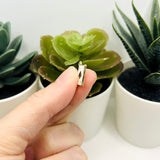 Ace of Spades Enamel Playing Card Charms, 14.5x11mm