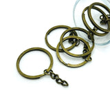 Bronze Split Ring Key Chain Starter Base