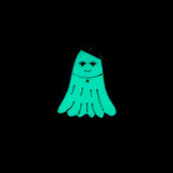 Fancy Female Glow in the Dark Ghost Charms, 28x23mm
