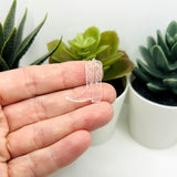 Clear Acrylic Cowboy Boot Charms, 25x20mm