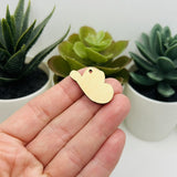 Wooden Cowboy Hat Charms, 17x27mm