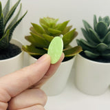 Full Moon Glow in the Dark Charms, 25x27mm