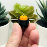 3D Witch and Pumpkin Cauldron Halloween Charms, 16.5x19mm