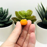 3D Jack O' Lantern Pumpkin Halloween Charms, 14x16mm