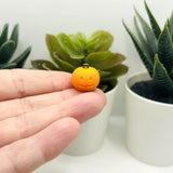 3D Jack O' Lantern Pumpkin Halloween Charms, 14x16mm