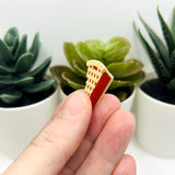 3D Lattice Cherry Pie Charms, 25x19mm