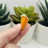 3D Pumpkin Pie Charms, 25x19mm