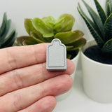 RIP Tombstone Halloween Charms, 15x24mm