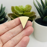 3D Chocolate Pie Charms, 25x19mm