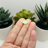 Cute Glow Halloween Spider Charms, 18x11mm