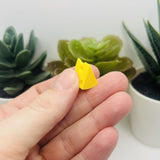 3D Cheese Wedge Charms, 16x11mm