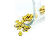 Gold 304 Stainless Steel Tiny Sea Shell Charms, 8x6mm