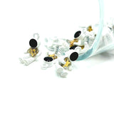 Sitting Astronaut Charms, 10x17mm