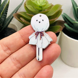 Halloween Ghost Lollipop Pendant, 45x21mm