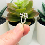 Antique Silver Transgender Pride Symbol Pendant Charm, LGBTQIA+, Rainbow Pride, 17x20mm