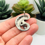 Large Chameleon Pendant Charms, 27x35mm