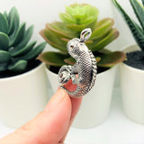 Large Chameleon Pendant Charms, 27x35mm