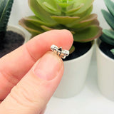 Antique Silver Butterfly Spacer Beads, 10x8mm