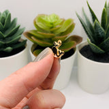 Black and White Enamel Whale Charms, 12x13mm