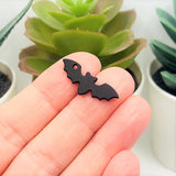 Black Bat Charms, 9x25mm