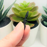 Black Bat Charms, 9x25mm