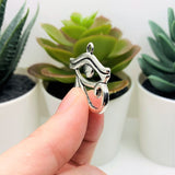 Large Silver Eye of Horus Egyptian Charms, 26x32mm