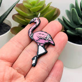 Spooky Summer Dead Pink Flamingo Charms