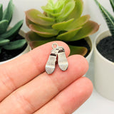 Red Ruby Slipper Wizard of Oz 3D Charms, 19x14mm