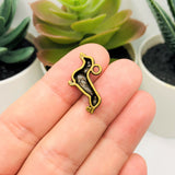 Bronze Dachshund Wiener Dog Charms, 13x12.8mm