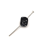 Black Dice Gambler 3D Beads, 9x9mm