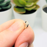 Small Silver Irish Luck Charms, 9x9mm