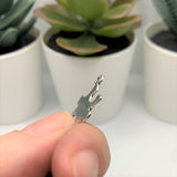 Silver Autism Awareness Puzzle Piece Charms, 22x14mm