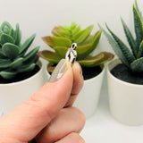 Silver Baby Feet Charms, 14x10mm