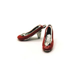 Red Ruby Heels Charms, 22x10mm