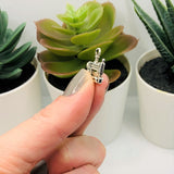 Silver Sewing Machine Charms, 15x15mm