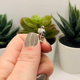 Silver Mixer Baking Charms, 16x11mm