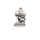 Silver Mixer Baking Charms, 16x11mm