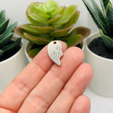 Best Witches BFF Heart Charms, 13x18mm