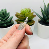 Silver RIP Tombstone Halloween Charms, 16x8mm
