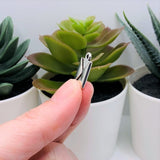 Silver Envelope Charms, Travel Charm, Mail, Letter Charm, 16 x 9 mm, 17x9mm