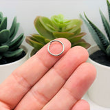 12mm, 17g, Antique Silver Plated Open Jump Rings